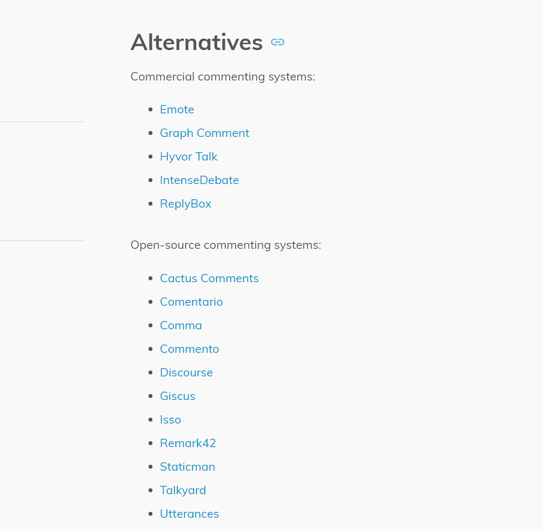 hugo-commentsystem-list